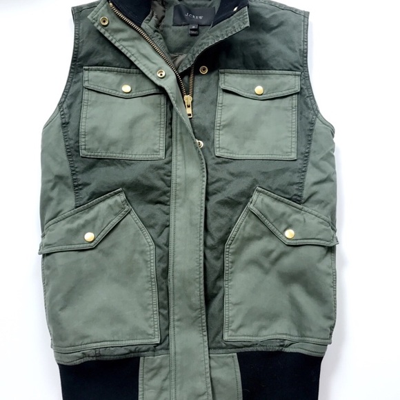 •J. Crew• military vest - Picture 1 of 5